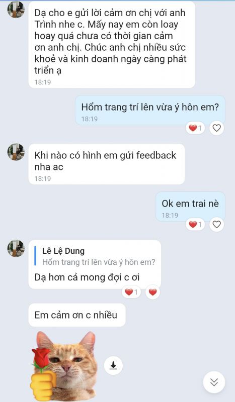Một chiếc Feedback tuyệt vời từ chú rể Ngọc Tuấn!