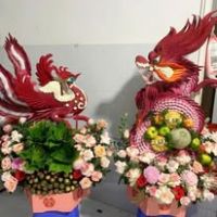 Mâm Quả Cưới - Rồng Phụng Trái Cây